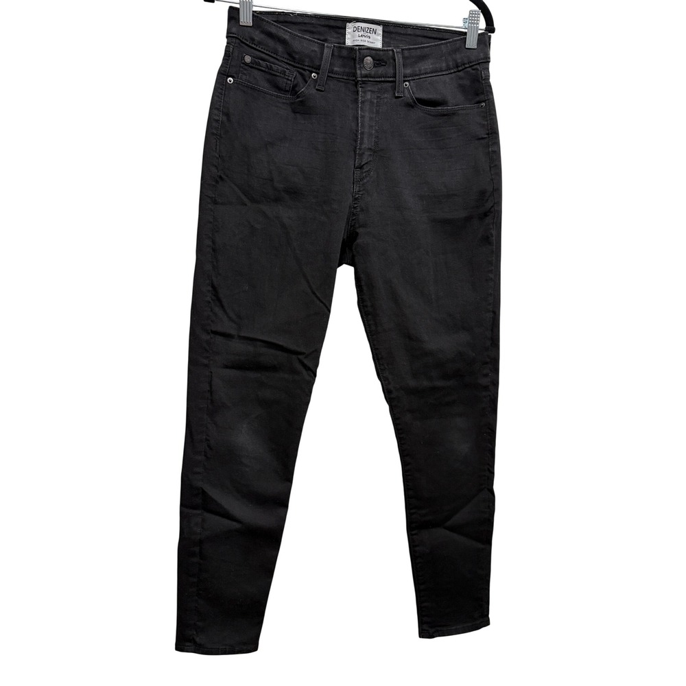 Denizen from Levi's Womens High Rise Skinny Jeans Black 12S W31 L28 86156-0000